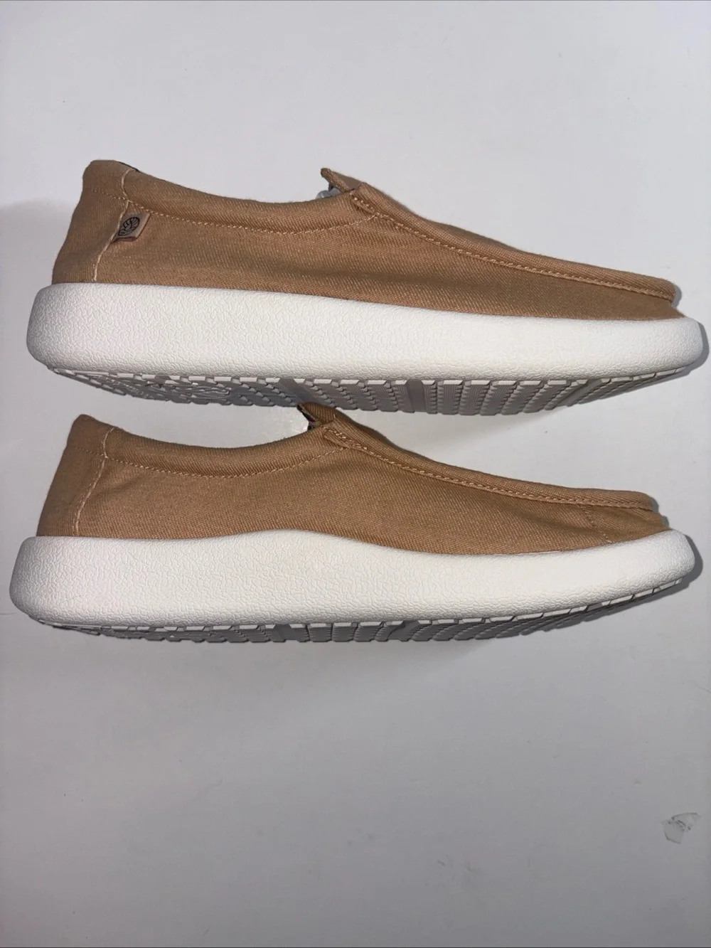Freewaters Men’s Slip-On Canvas Shoes in Tan